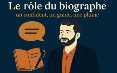 LE RÔLE DU BIOGRAPHE : UN CONFIDENT, UN GUIDE, UNE PLUME